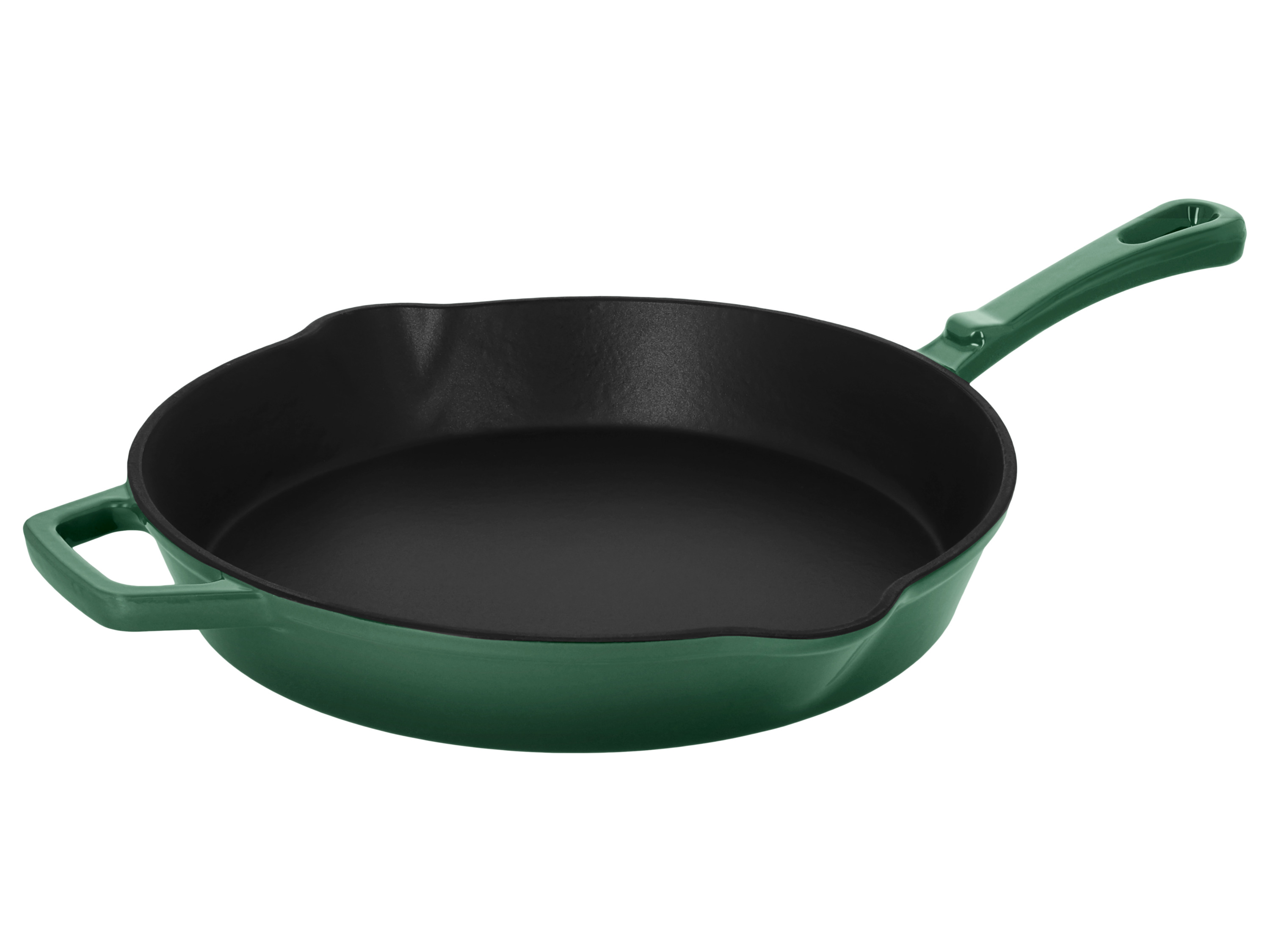 SILVERCREST® Premium-Gusseisenpfanne, Ø 30 cm (grün) Bild 3
