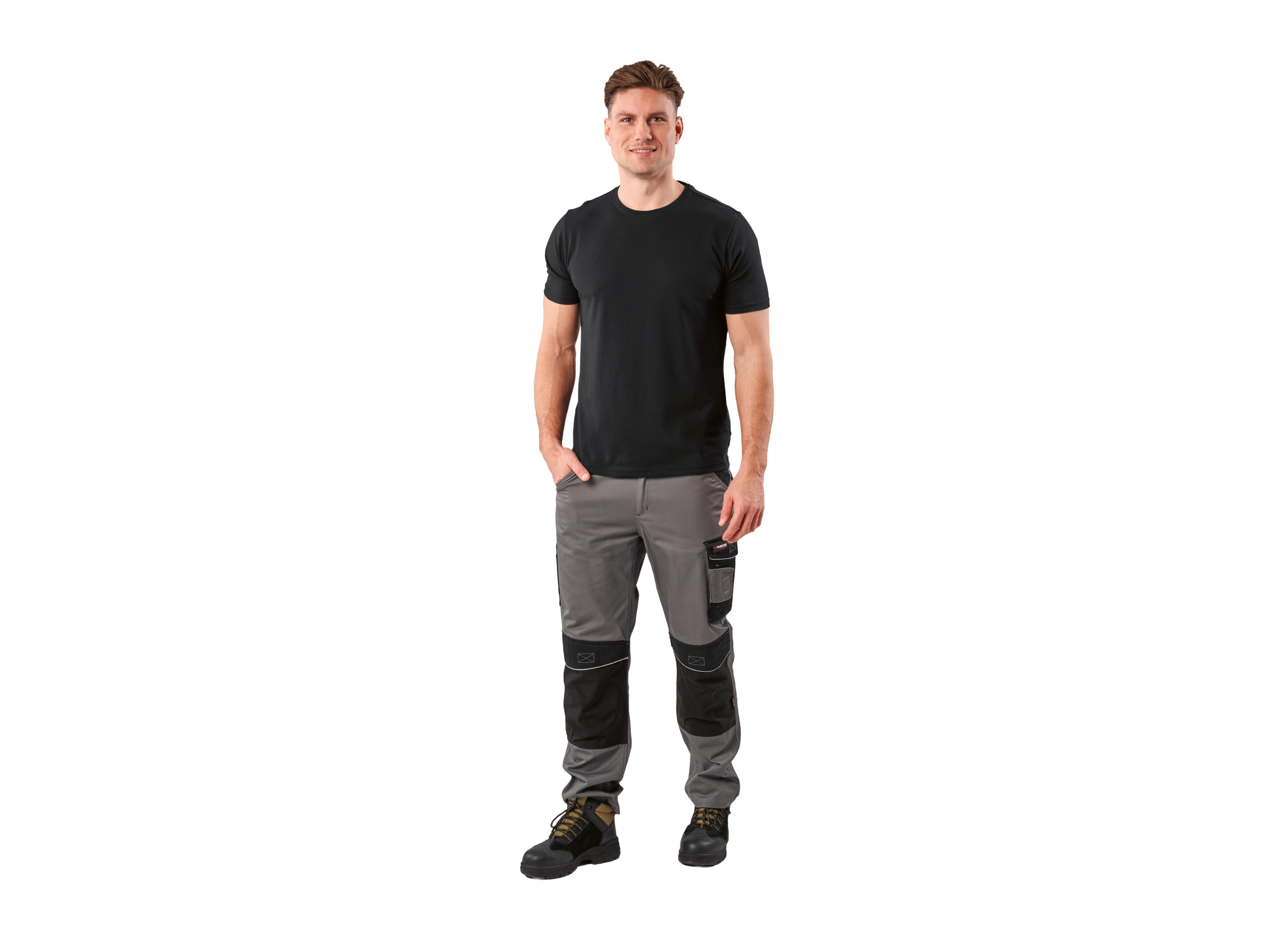 PARKSIDE® Herren T-Shirt, 3 Stück (Schwarz, M (48/50)) Bild 2