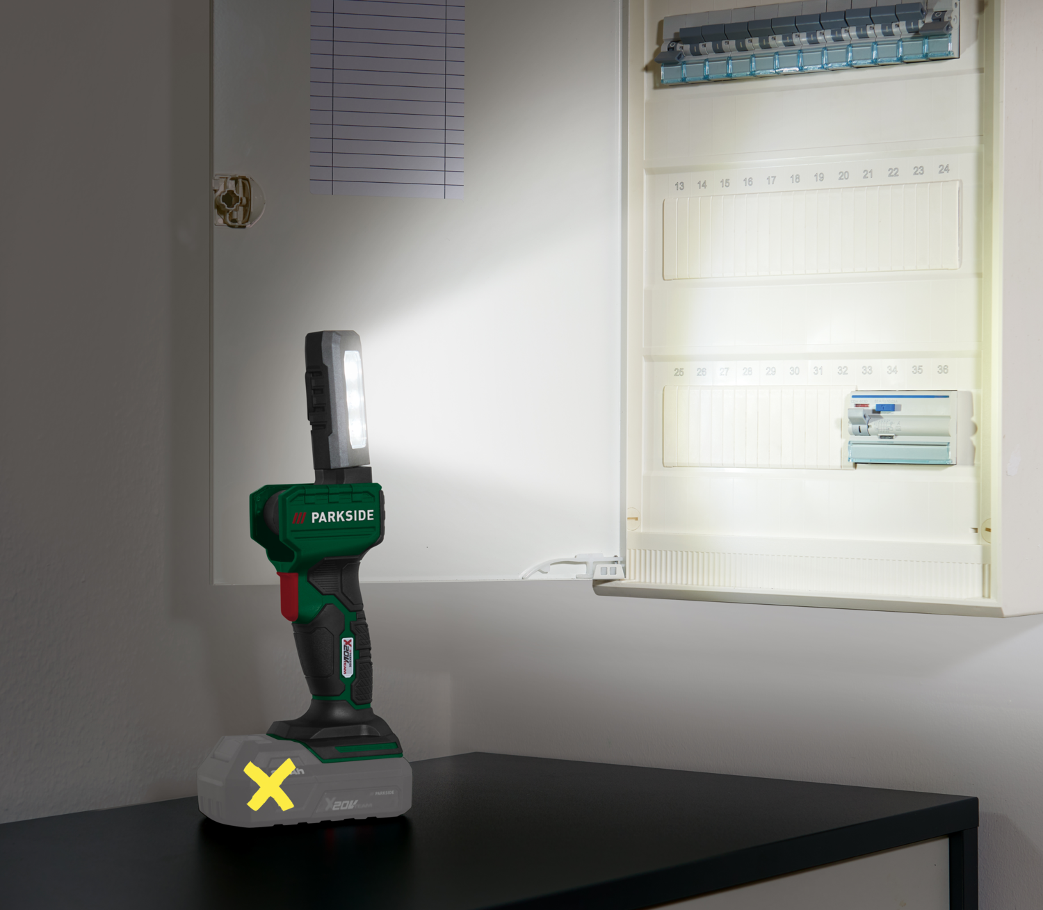 PARKSIDE® 20-Li C1(ohne Akku und Ladegerät) (20V PLHLA 20 Li C1) Bild 3