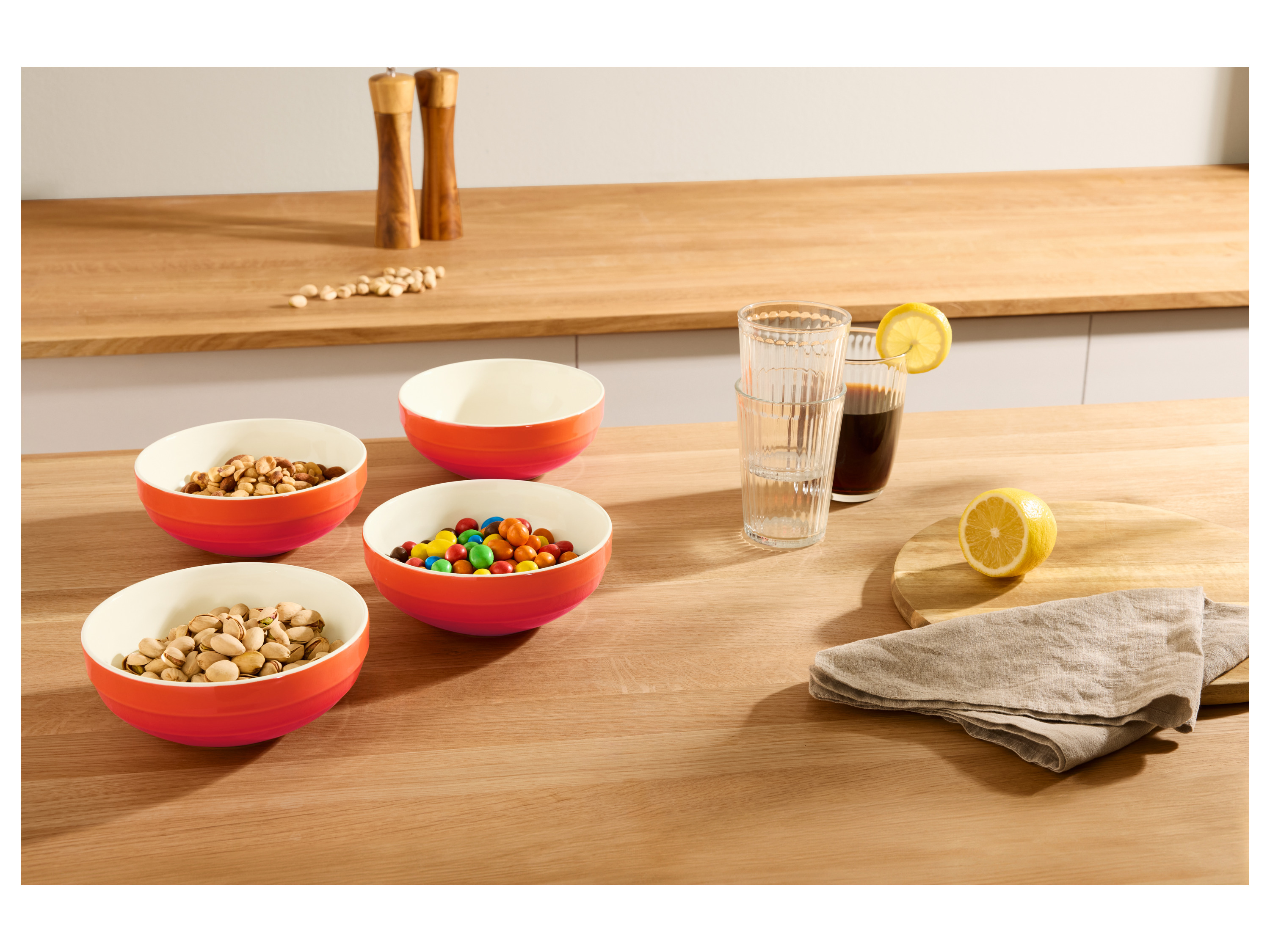 SILVERCREST® Servierschale / Snackschalen-Set (Snackschale 4er Set, Orange) Bild 2