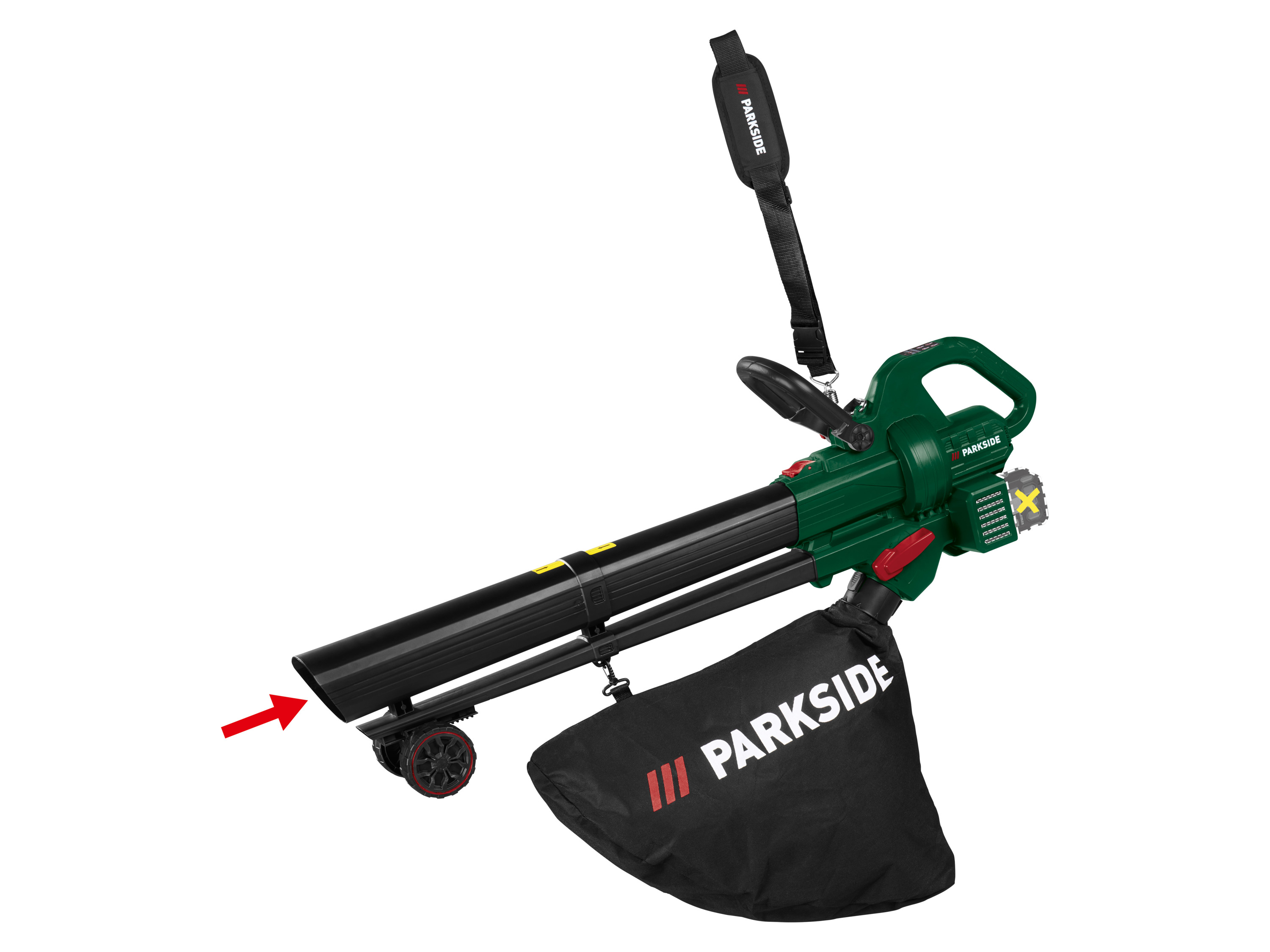 PARKSIDE® 40 V Akku-Laubsauger/-bläser »PALSB A1« ohne Akkus – ohne Ladegerät Bild 2