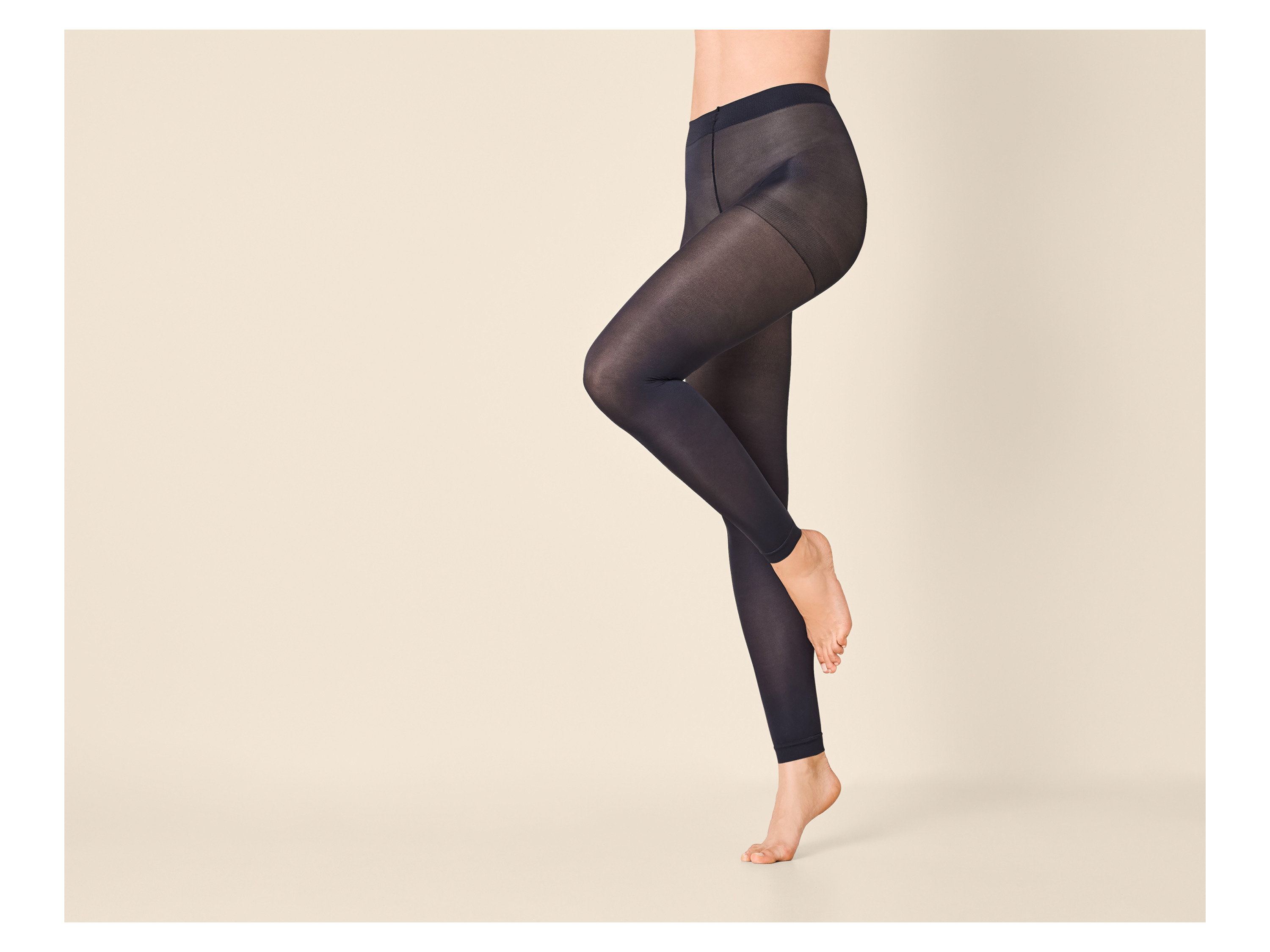 ESMARA® Thermoleggings / Thermostrumpfhose / Thermokniestrümpfe (Leggings, Navy, S(36/38)) Bild 2