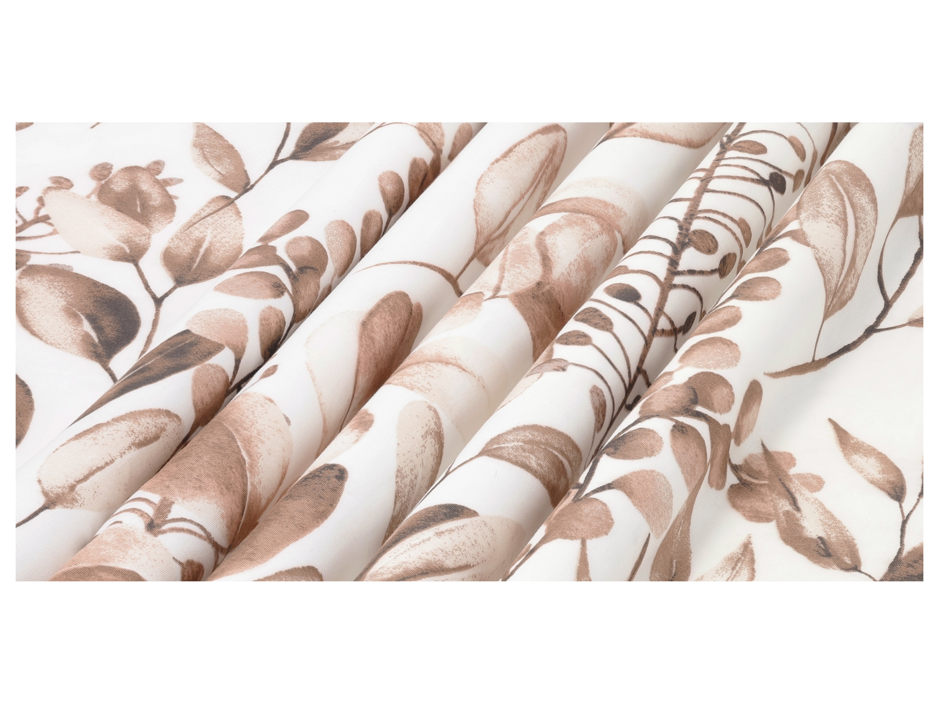 LIVARNO® Bettwäsche Mikrofaser Satin, 155 x 220 cm (Blätter)