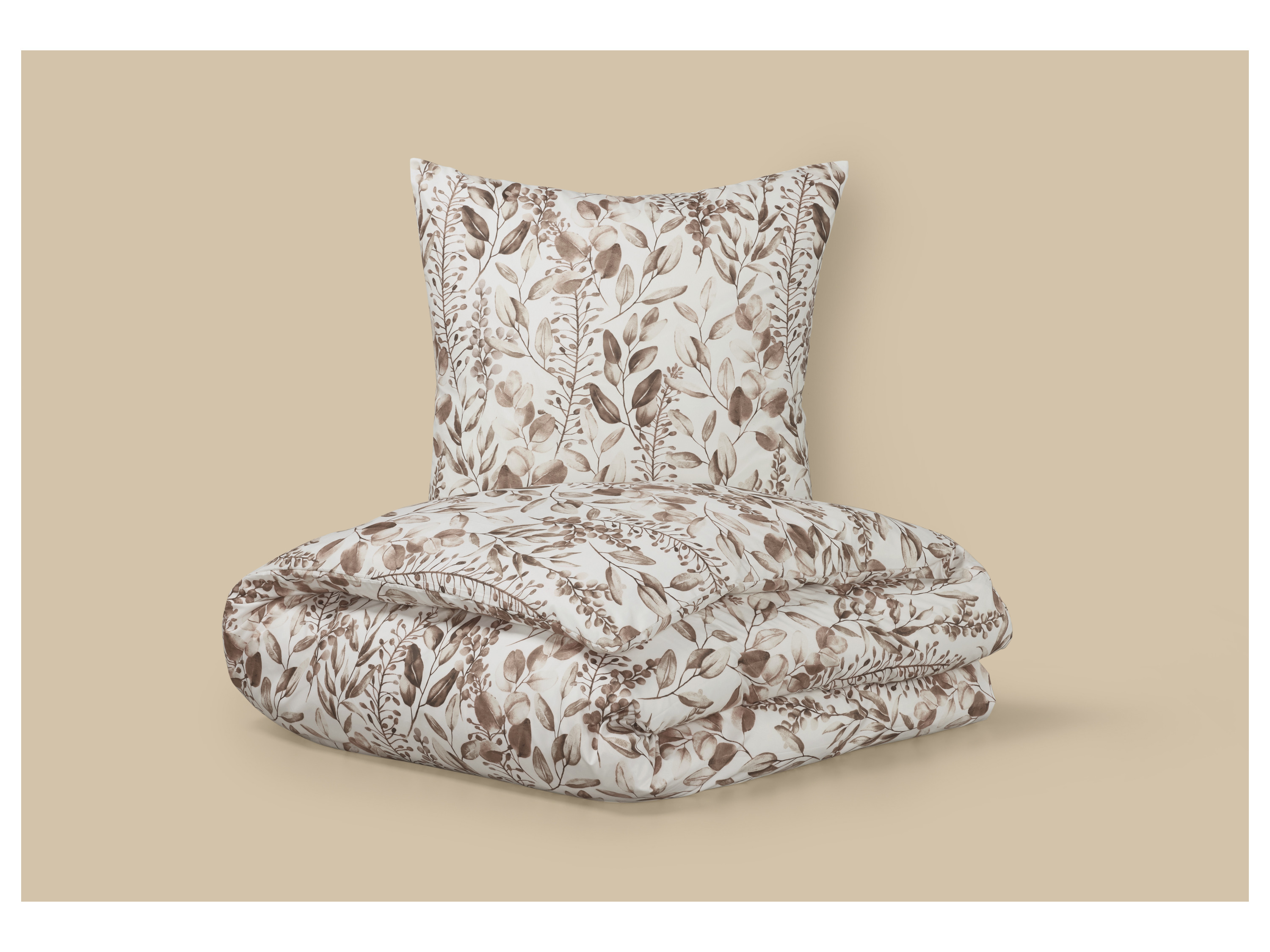 LIVARNO® Bettwäsche Mikrofaser Satin, 155 x 220 cm (Blätter) Bild 2