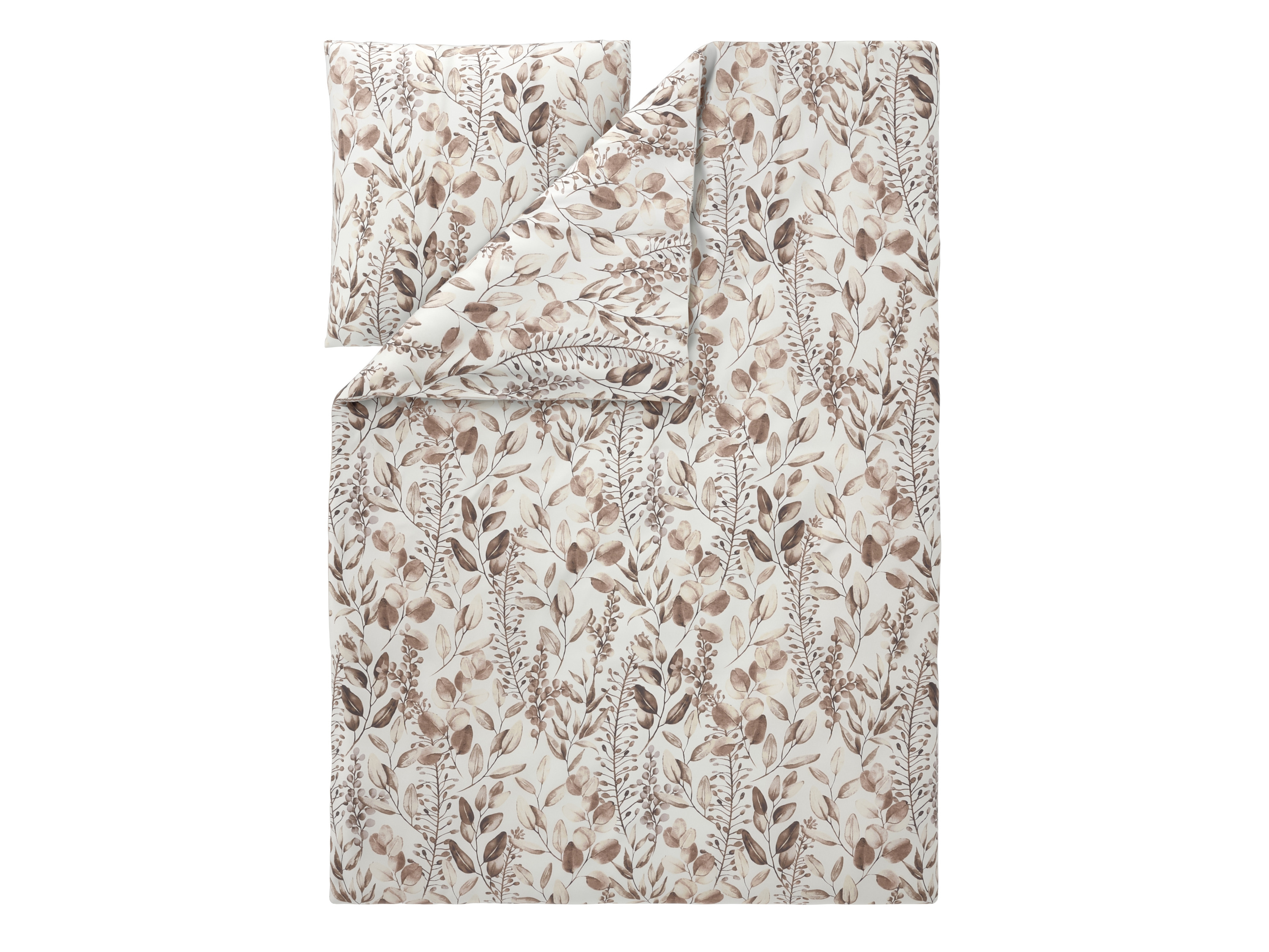 LIVARNO® Bettwäsche Mikrofaser Satin, 155 x 220 cm (Blätter) Bild 3