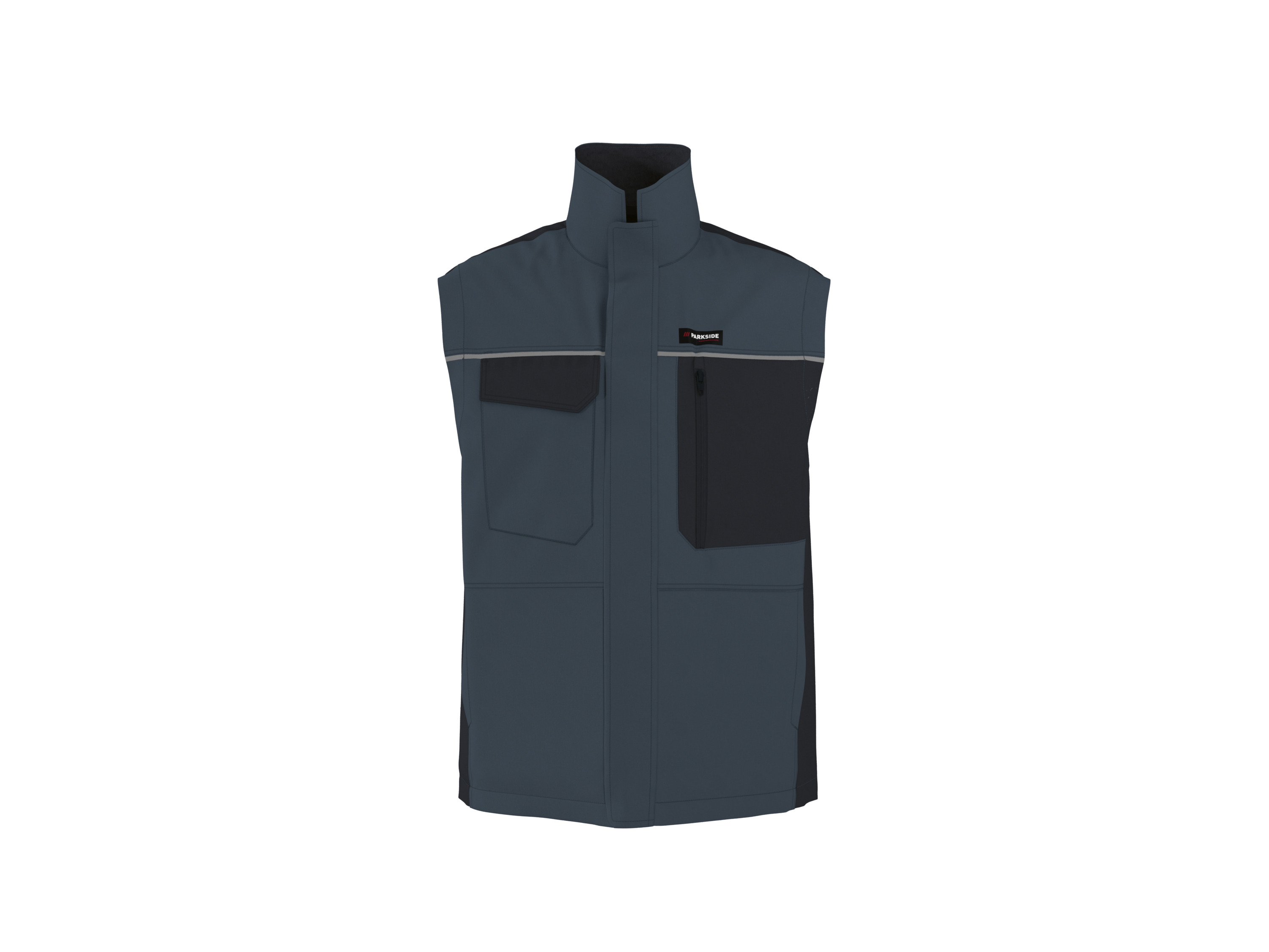 PARKSIDE PERFORMANCE® Herren Arbeitsweste (Navy, L (52/54))