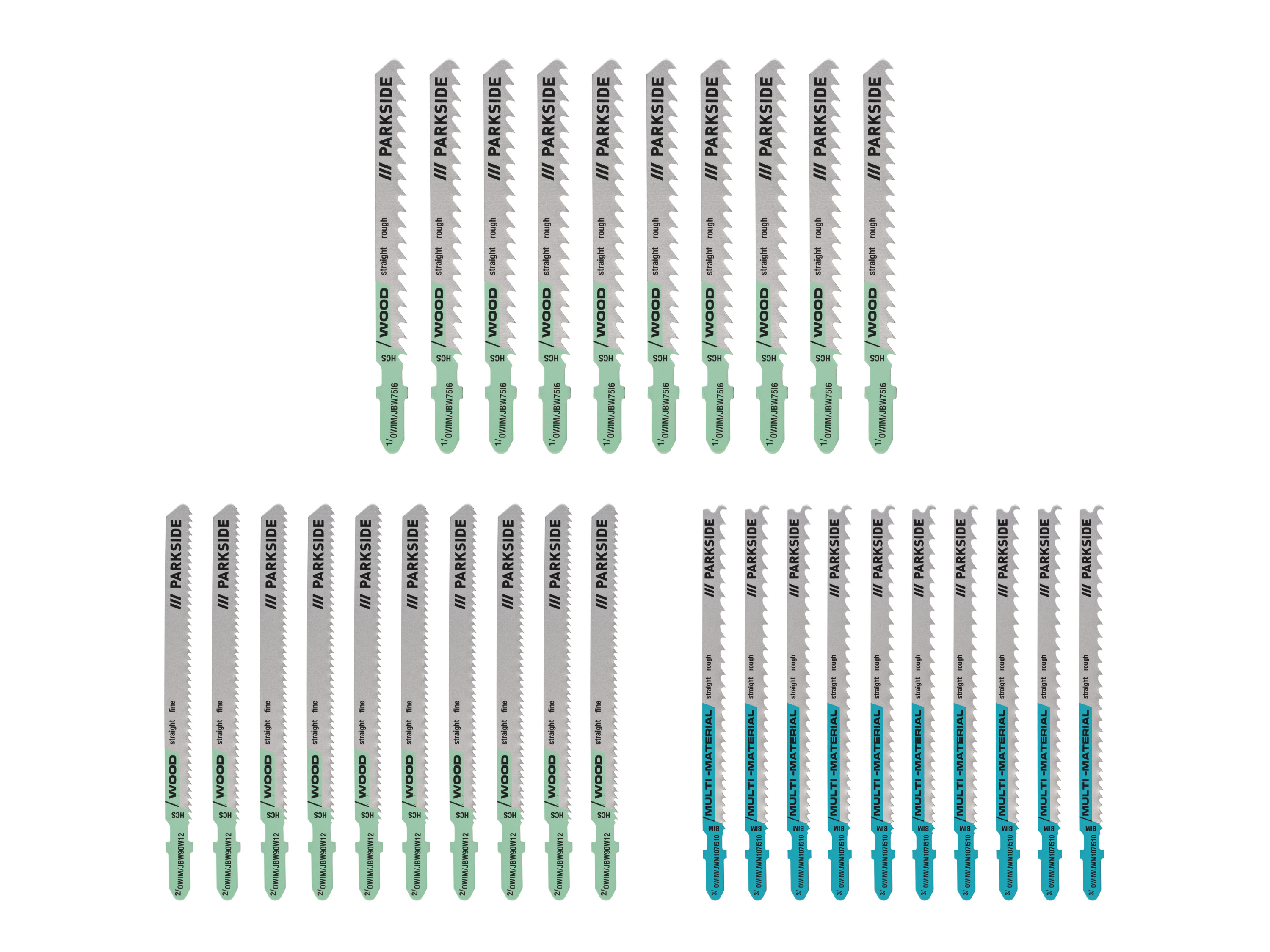 PARKSIDE® Stichsägeblatt-Set, 30-teilig Bild 2