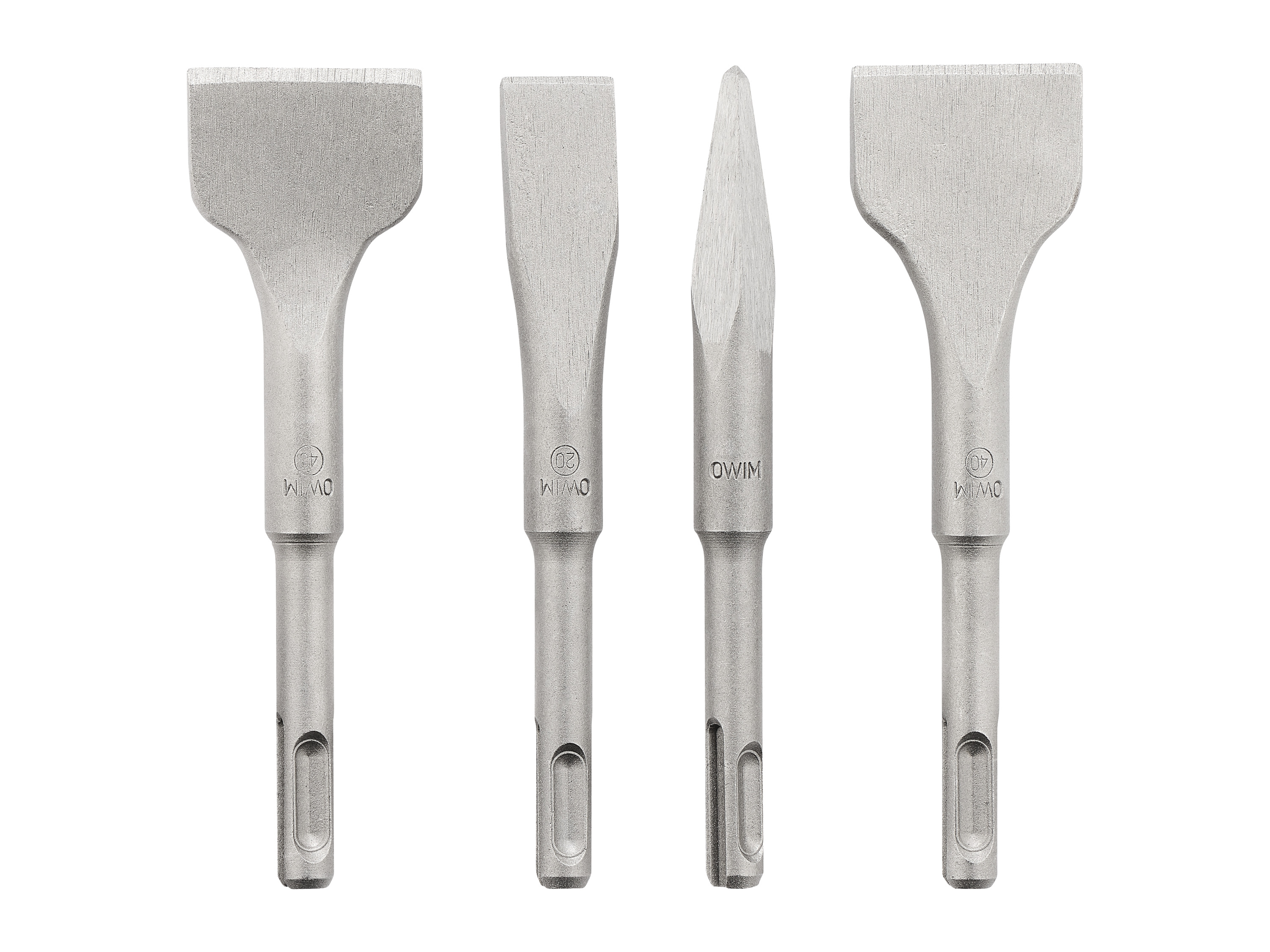PARKSIDE® lang 3-tlg. (SDS Plus Kurzmeißel 4tlg.)