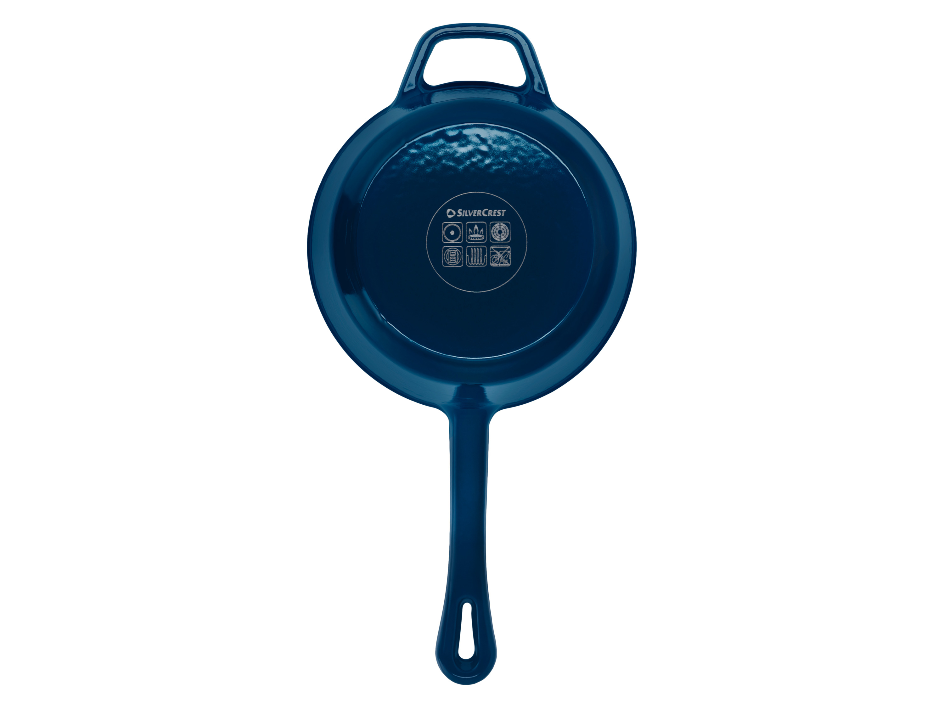 SILVERCREST® Premium Gusseisenkasserolle, Ø 18 cm (Blau) Bild 2