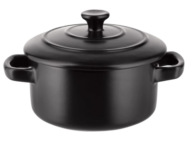SILVERCREST® Mini-Kochtöpfe, 4-teilig (Schwarz)