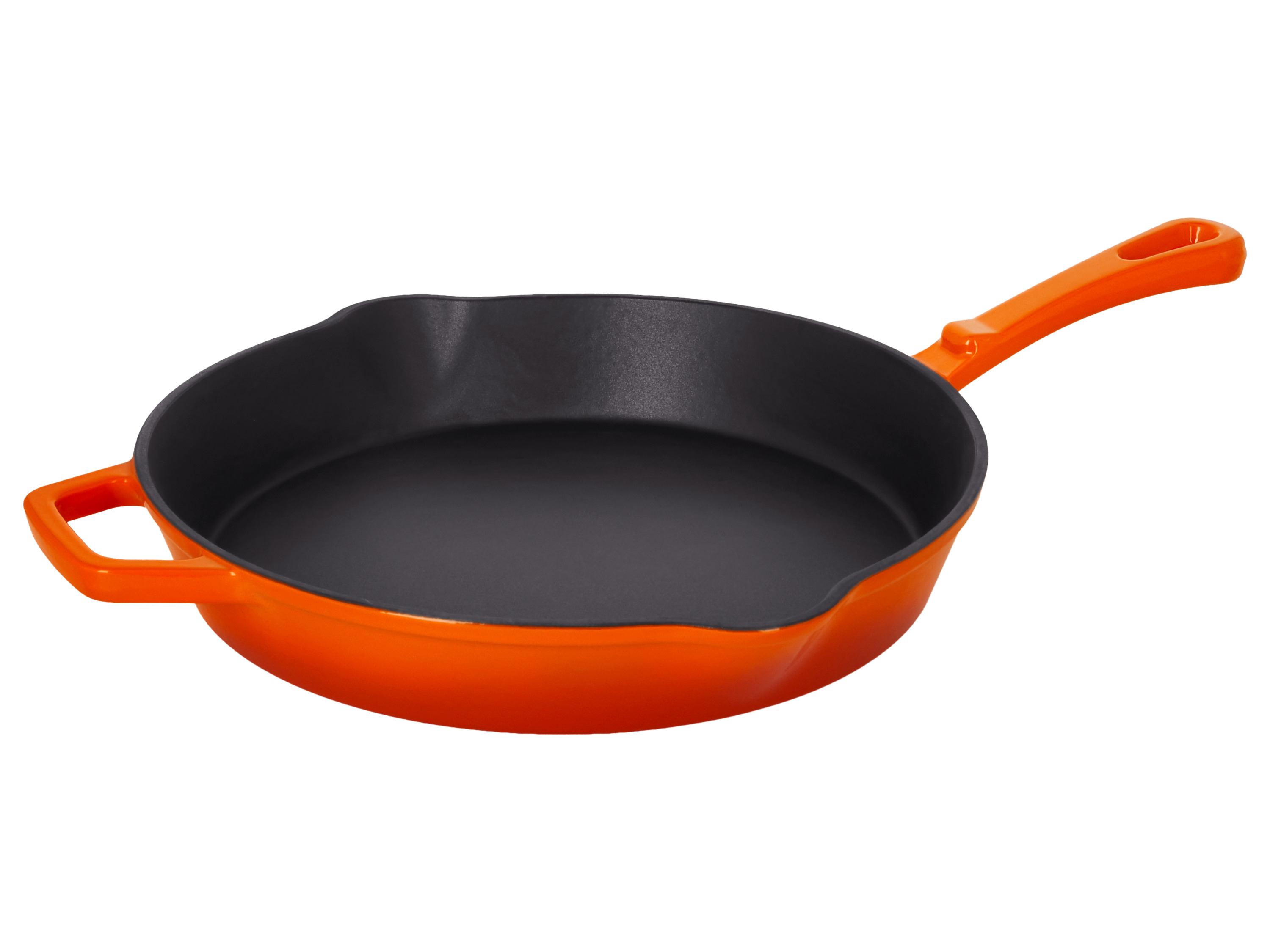 SILVERCREST® Premium-Gusseisenpfanne, Ø 30 cm (Orange) Bild 4