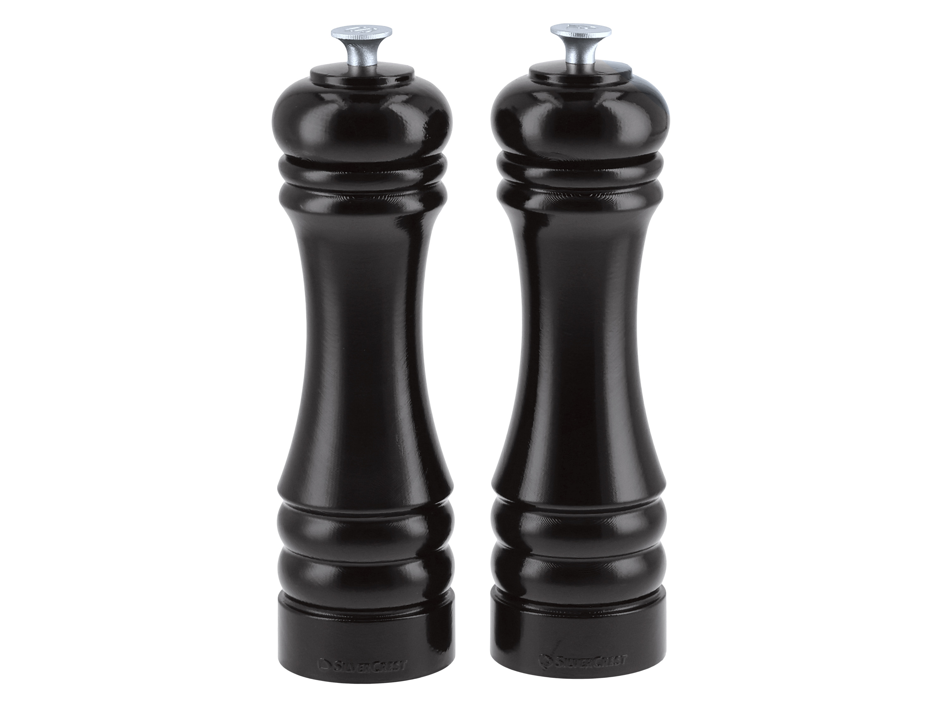 SILVERCREST® Salz- und Pfeffermühlen-Set (Schwarz) Bild 2