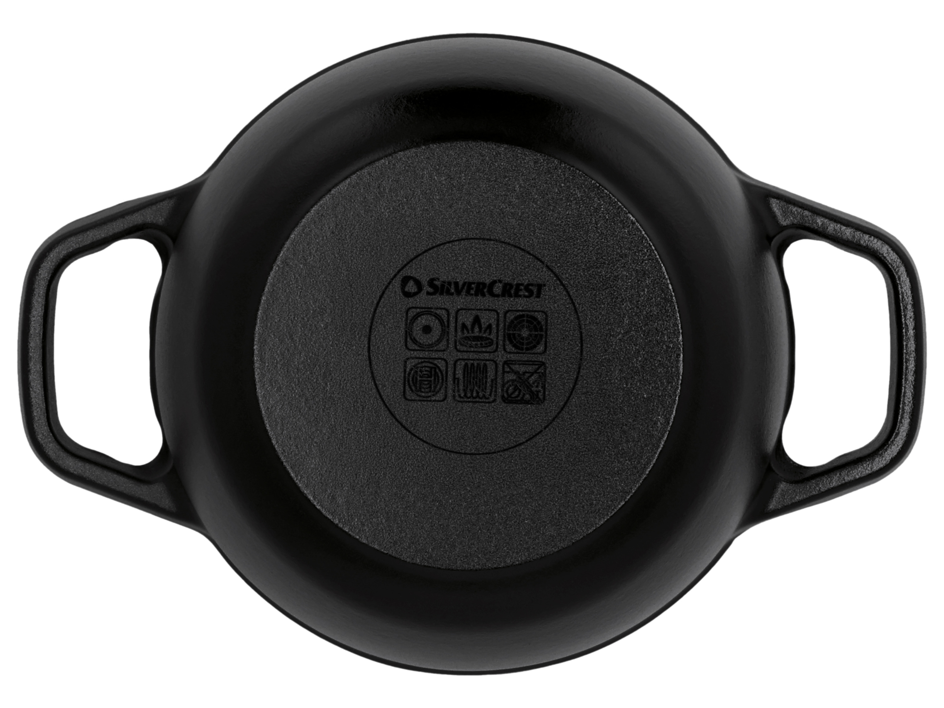 SILVERCREST® Premium Gusseisentopf, Ø 16 cm (Schwarz) Bild 3