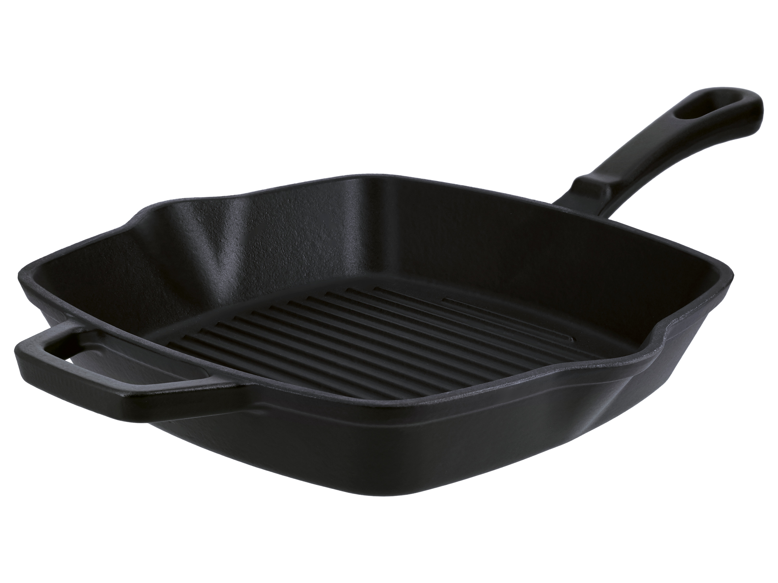 SILVERCREST® Premium-Gusseisengrillpfanne / Premium-Gusseisenpfanne (Eckig, Schwarz) Bild 4
