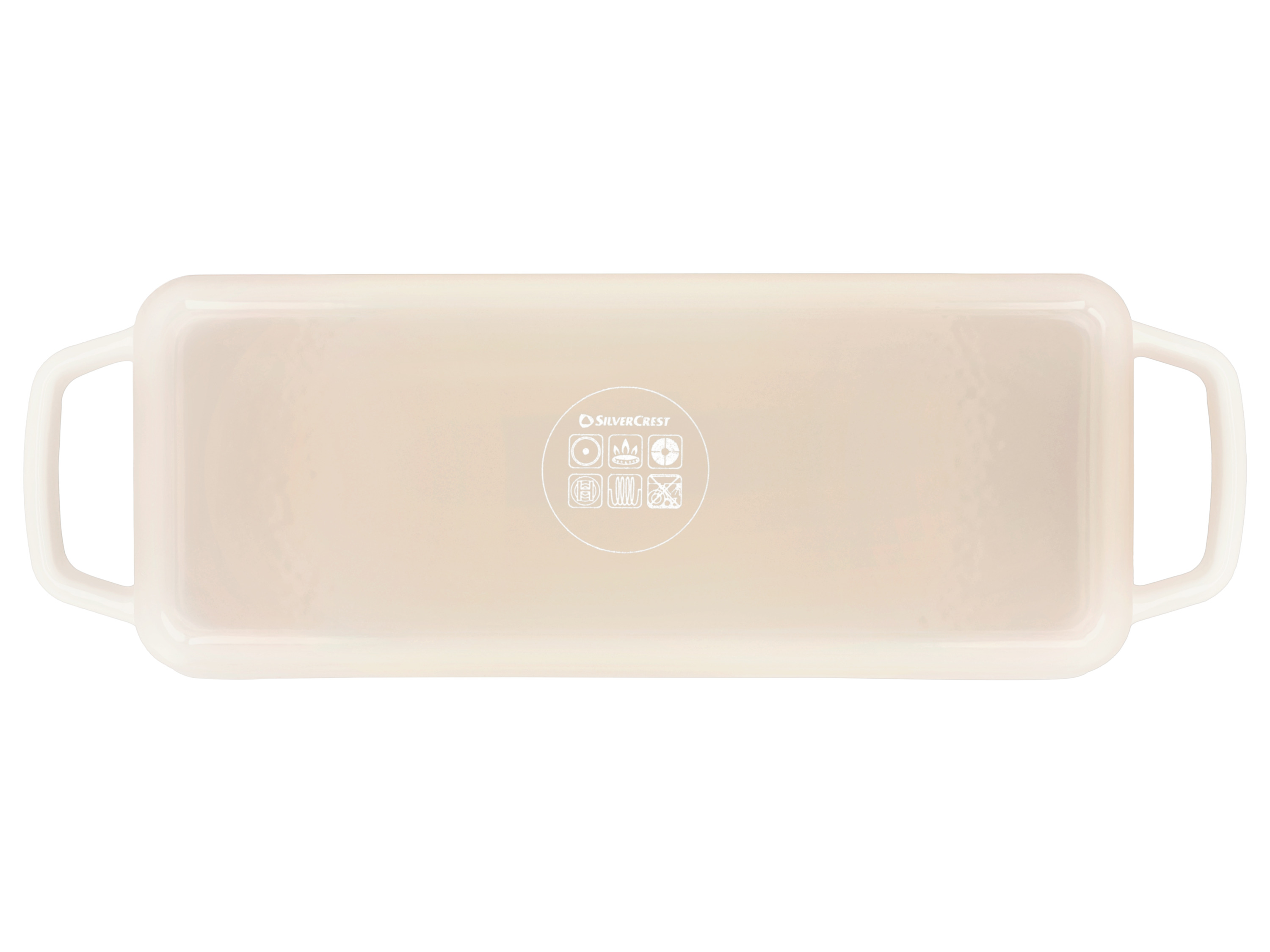 SILVERCREST® Premium-Gusseisenbrottopf / Premium-Gusseisenbrotbackform (Rechteckig, Beige) Bild 3