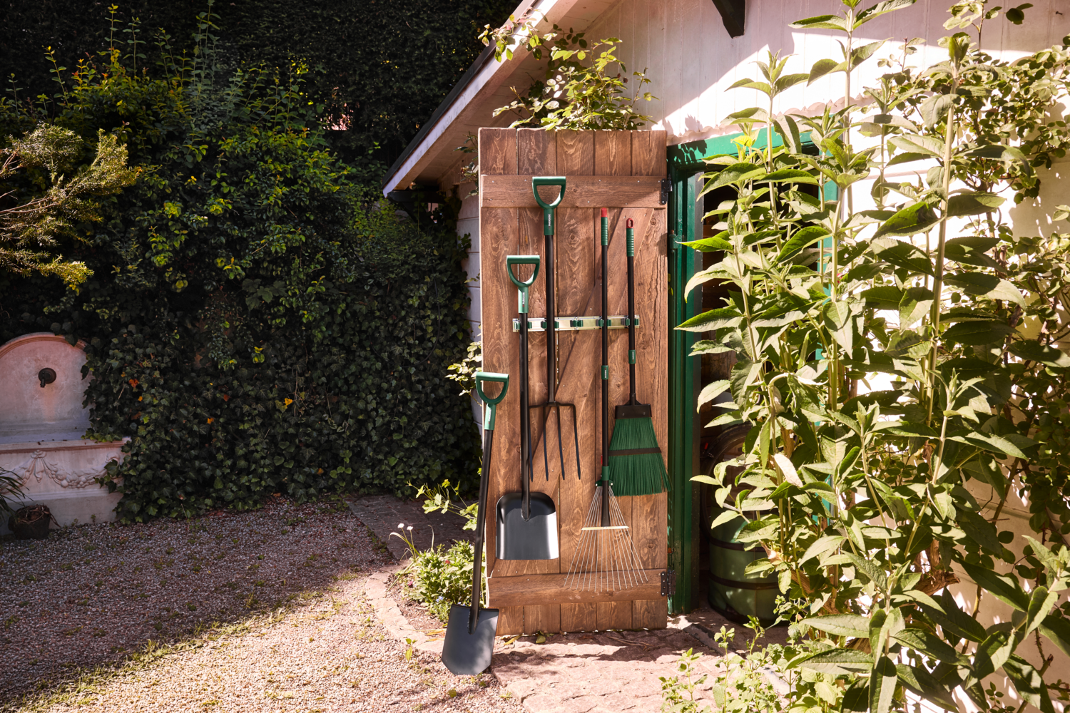 PARKSIDE® Gartengeräte-Set »Spitzspaten, Schaufel & Grabegabel«, 3-teilig Bild 3