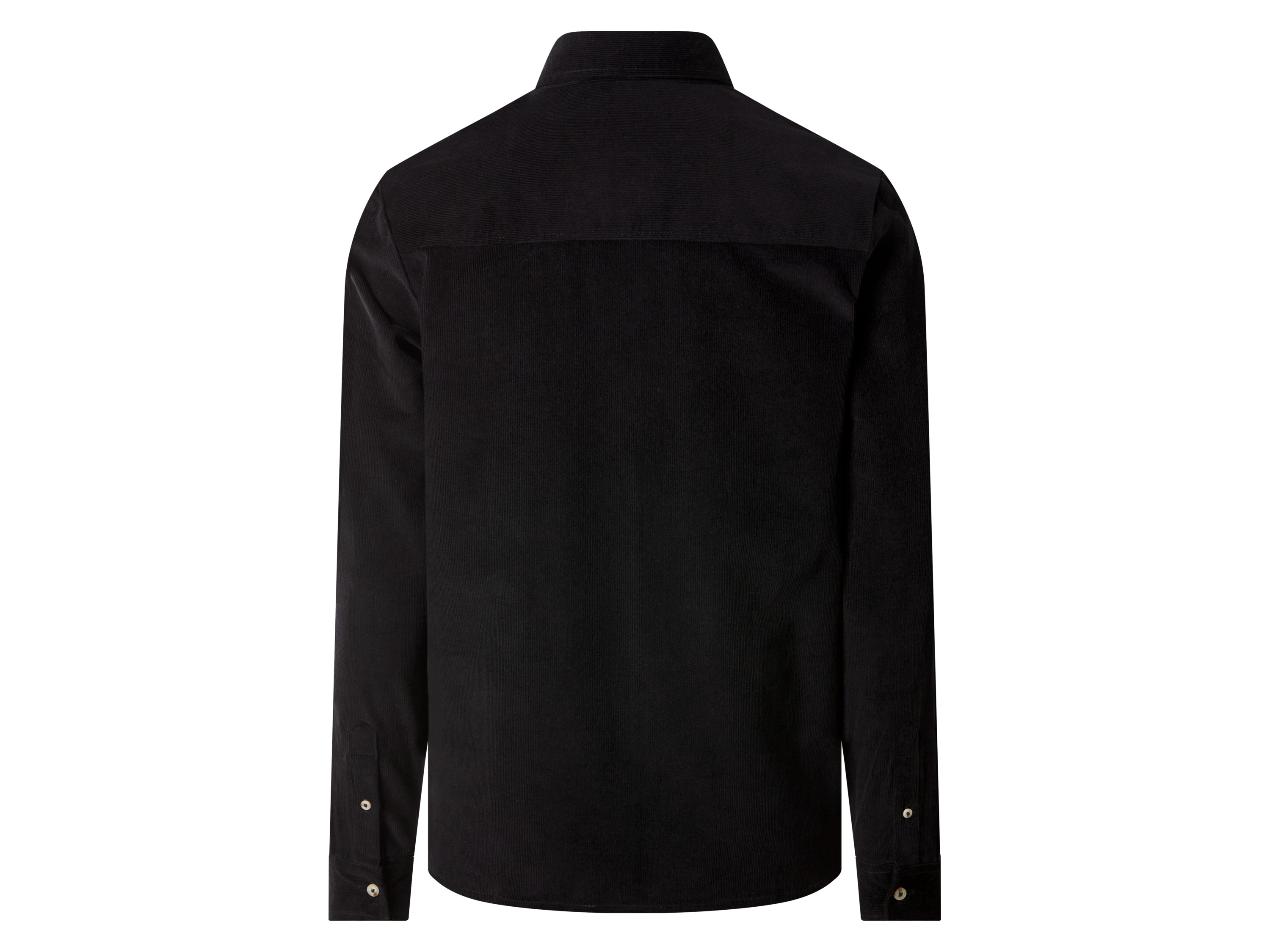 ESMARA MEN Herren Cord-Freizeithemd (Schwarz, M (48/50)) Bild 3