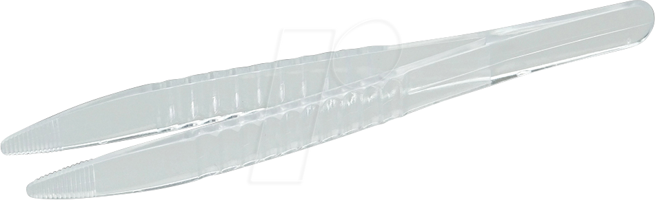 PZ K-PS - Kunststoffpinzette aus Polystyrol (PS), gerade, 125 mm