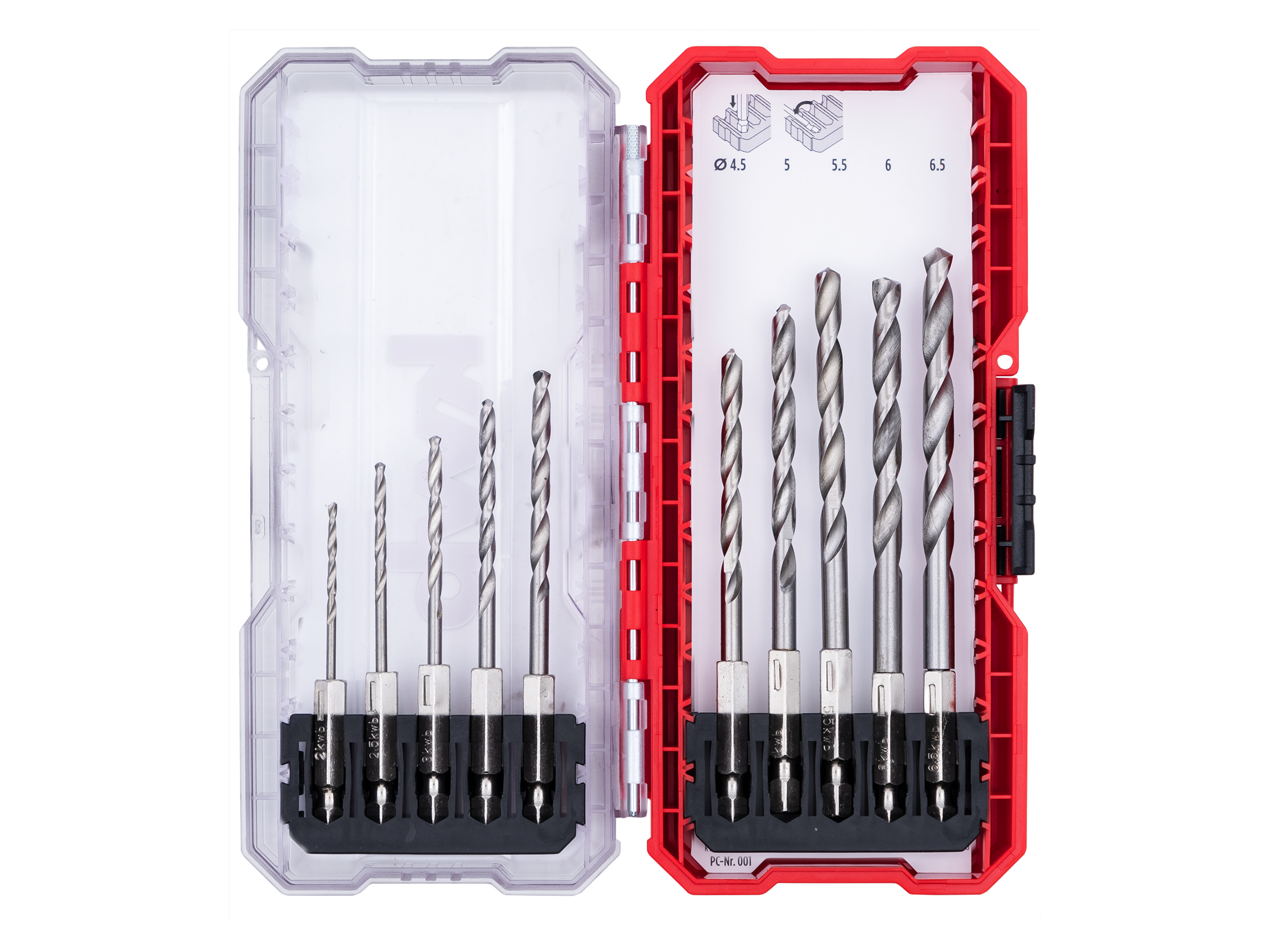 KWB Metallbohrer Set, 10-teilig