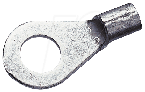 QS 2,5-4 - Quetschkabelschuh, Ringform, Lochmaß 4,3mm