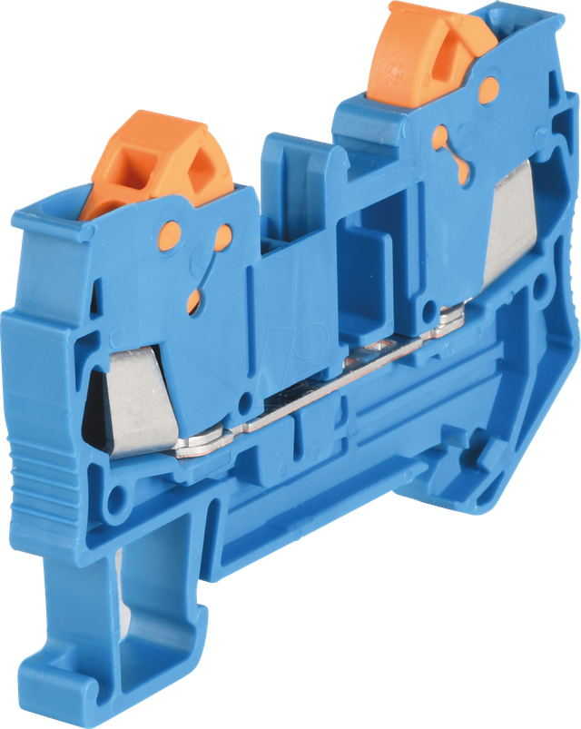 QTC 2,5 BL - Durchgangsklemme 0,5 - 2,5 mm², blau