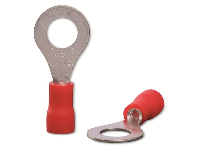 QUAD 22C443 - Ringkabelschuhe M6 0,5 - 1,5 mm² 100 St.