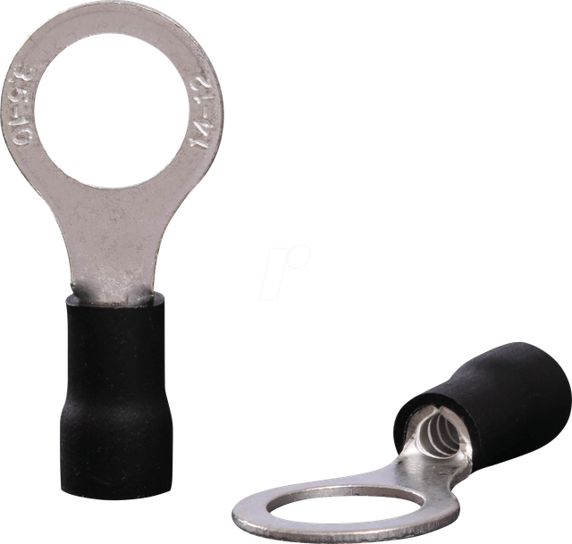 QUAD 22C455 - Ringkabelschuhe M10 2,5-4 mm² 100 St.