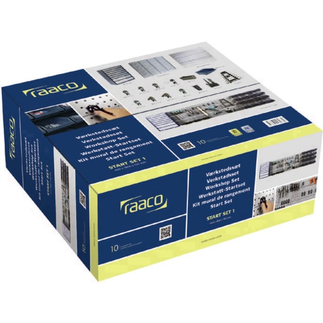 RAACO 139830 - Set: Magazin, Haken- u. Sichtboxenwände