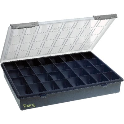 RAACO PSB 4-32 - Sortimentskasten, PSB 4-32, 338 x 57 x 260 mm, 32 Fächer