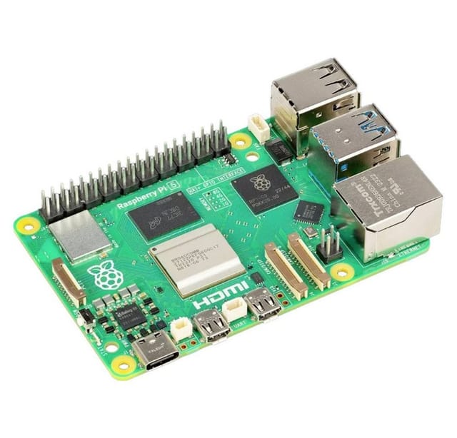 RASP PI 5 B 16GB - Raspberry Pi 5 B, 4x 2,4 GHz, 16 GB RAM, WLAN/ BT