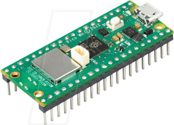 RASP PI PICO WH - Raspberry Pi Pico WH, RP2040, Cortex-M0+, WLAN, microUSB