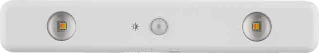 REV 2013100900 - Mobil LED-Leuchte 2-Fach, Akku, Bewegunsmelder, 100 lm, weiß