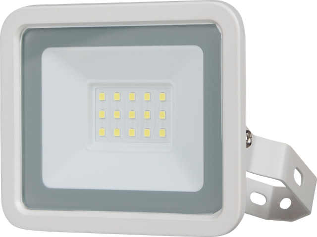 REV 2707611010 - LED-Flutlicht, 10 W, 800 lm, 6500 K, IP65, weiß