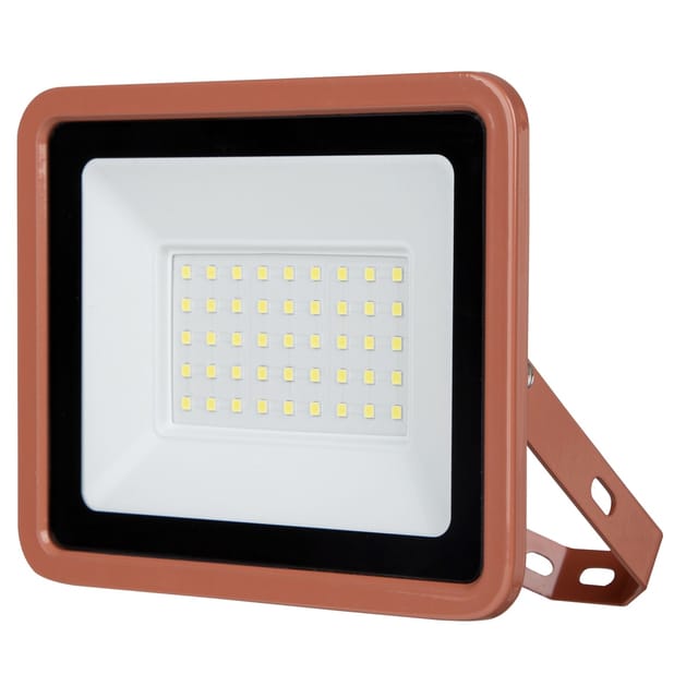 REV 2707613050 - LED-Flutlicht, 30 W, 2550 lm, 6500 K, IP65, terracotta