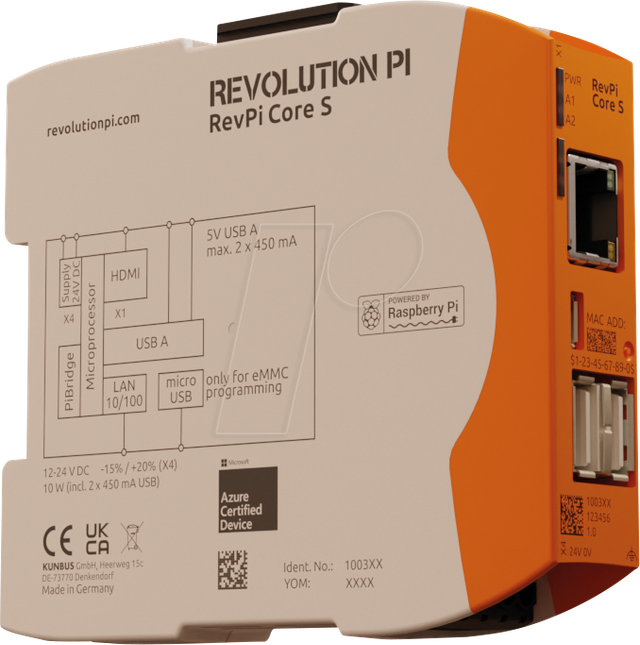 REVPI CORE S32 - RevPi Core S 32 GB