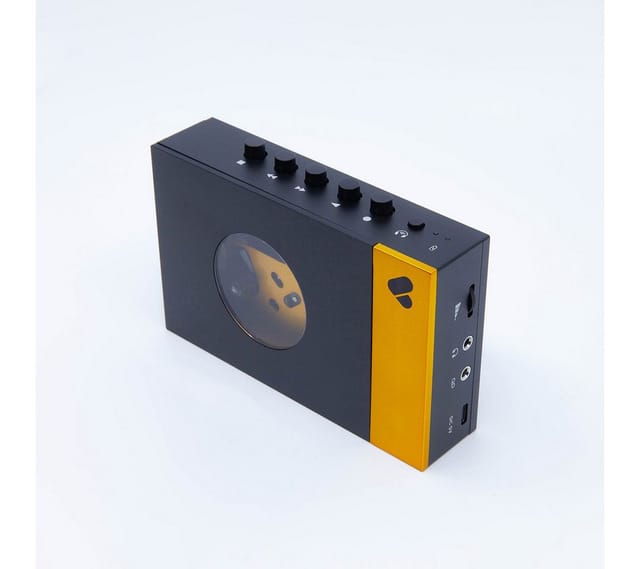 REWIND BY - Tragbarer Kassettenspieler mit Bluetooth