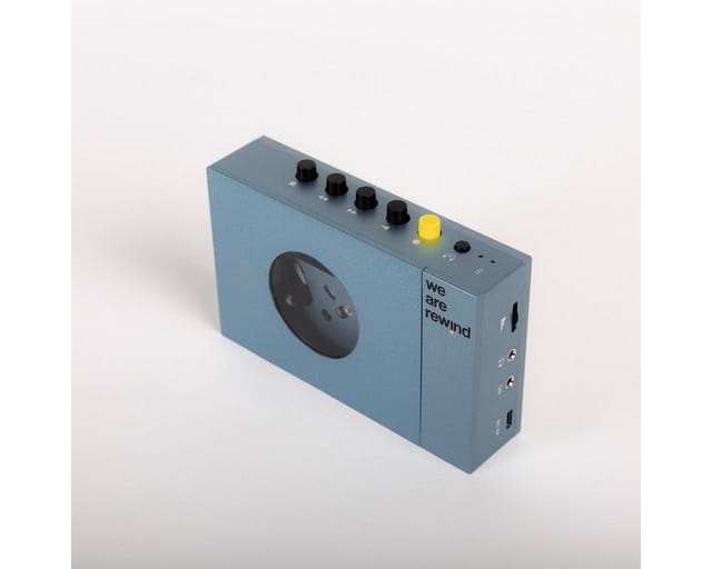 REWIND KURT - Tragbarer Kassettenspieler mit Bluetooth