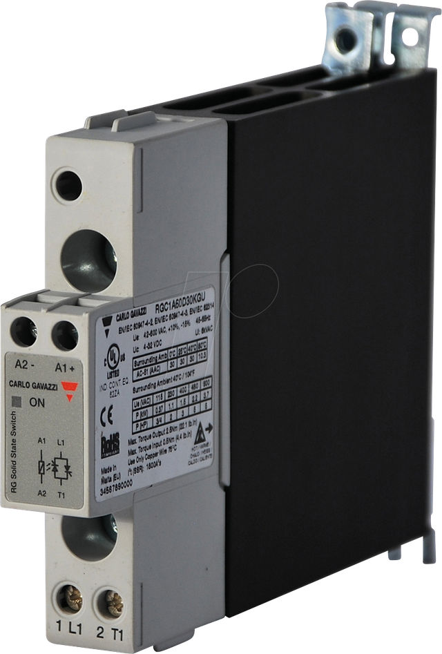 RGC1A60A30KGU - Halbleiterrelais Typ RGC, 1-pol, 30 A, 42 - 660 V AC