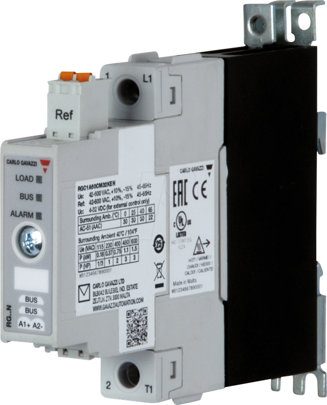 RGC1A60CM32KEN - Halbleiterrelais RGC Kommunikationsschnittstelle, 46 - 660 V AC