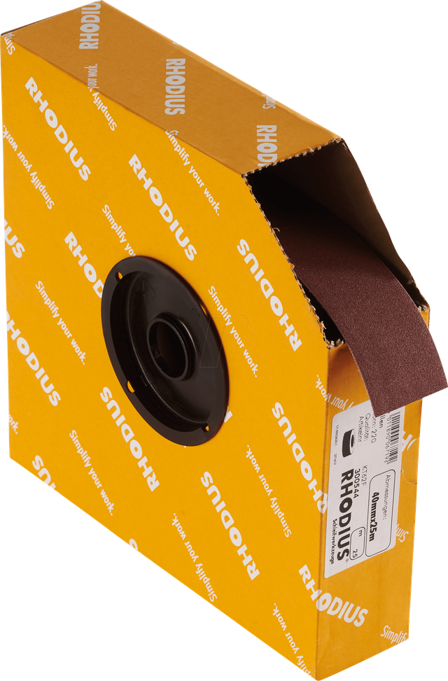 RHO 300543 - Schleifband, Edelstahl/Stahl/Holz, 180 er Körnung