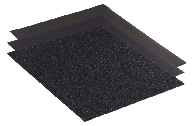 RHO 301014 - Nassschleifpapier, Edelstahl/Stahl/NE-Metalle, 400 er Körnung