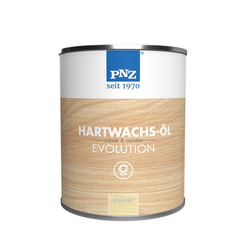 Pnz Hartwachs-öl Evolution Farbig (weiß) 0,25 L - 01285