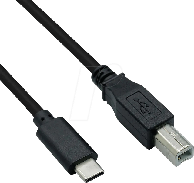 ROLINE 11028337 - USB 2.0 Kabel, C Stecker auf B Stecker, 3,0 m