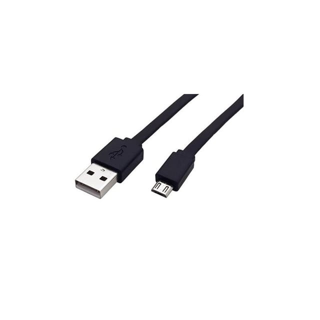 ROLINE 11028760 - Sync- & Ladekabel, USB-A -> Micro B, schwarz, 1,0 m