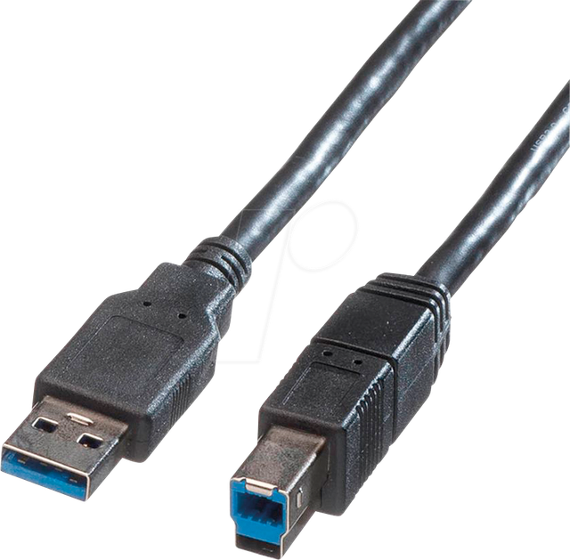 ROLINE 11028870 - USB 5 Gb/s Kabel, A Stecker auf B Stecker, 1,8 m
