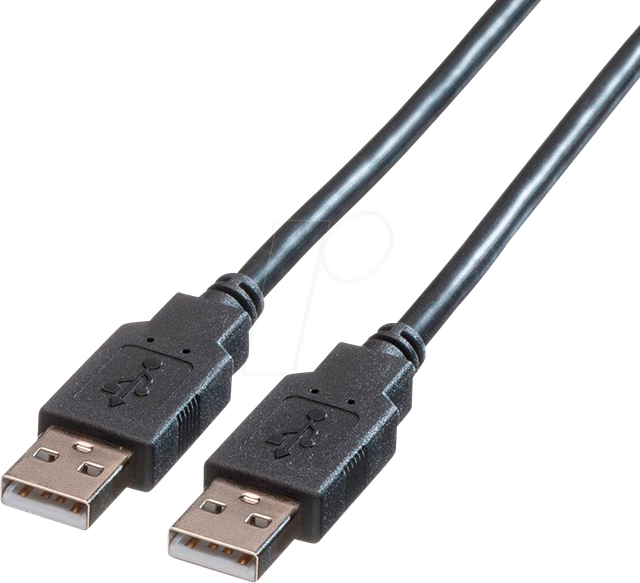 ROLINE 11028908 - USB 2.0 Kabel, A St. auf A St., 0,8 m