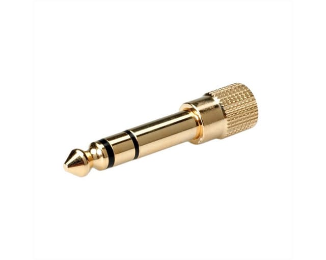 ROLINE 11094211 - 6,35 mm Stereo Klinken Stecker auf 3,5 mm Buchse