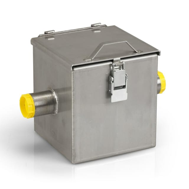 Rauchgaskammer Edelstahl V2