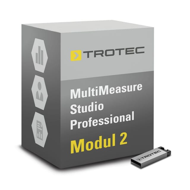 Software MultiMeasure Studio Pro-Modul 2 für Wasserschadensanierer und Bauhandwerk