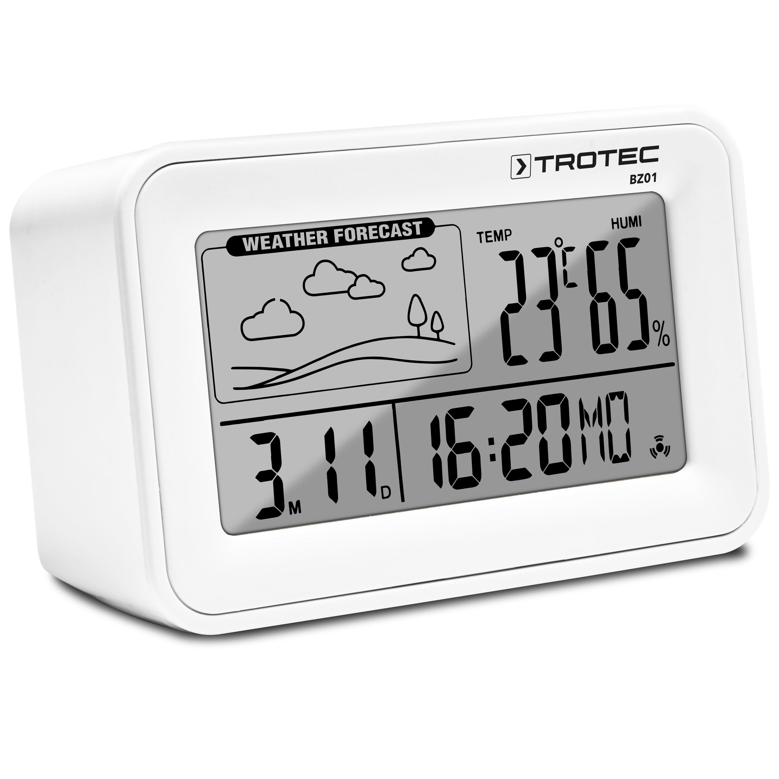 Digital-Wecker mit Wetterstation BZ01 Bild 2